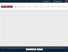 Tablet Screenshot of iberiacc.com